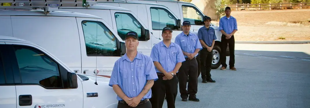 KIC Refrigeration crew ready for Mini Split Repair jobs across Tolleson